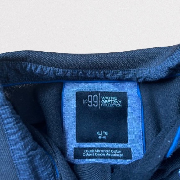 Gray Wayne Gretzky collection shirt, embroidered number 4 and New Zealand flag. - Picture 2 of 3